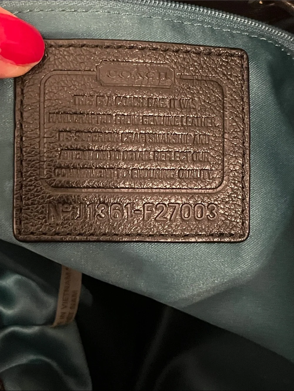 Coach excellent third